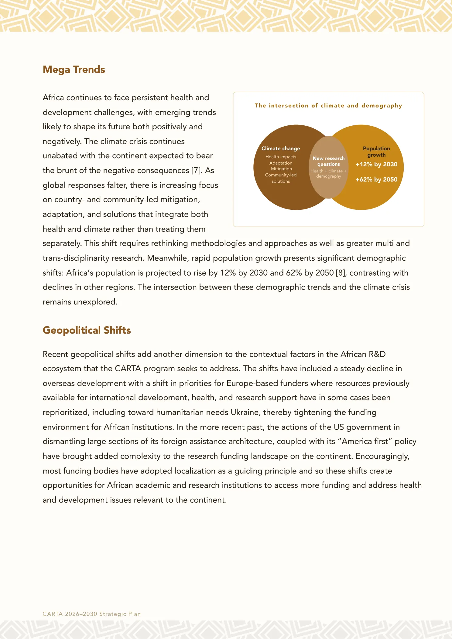 Page 10 of the CARTA Strategic Plan 2026 to 2030